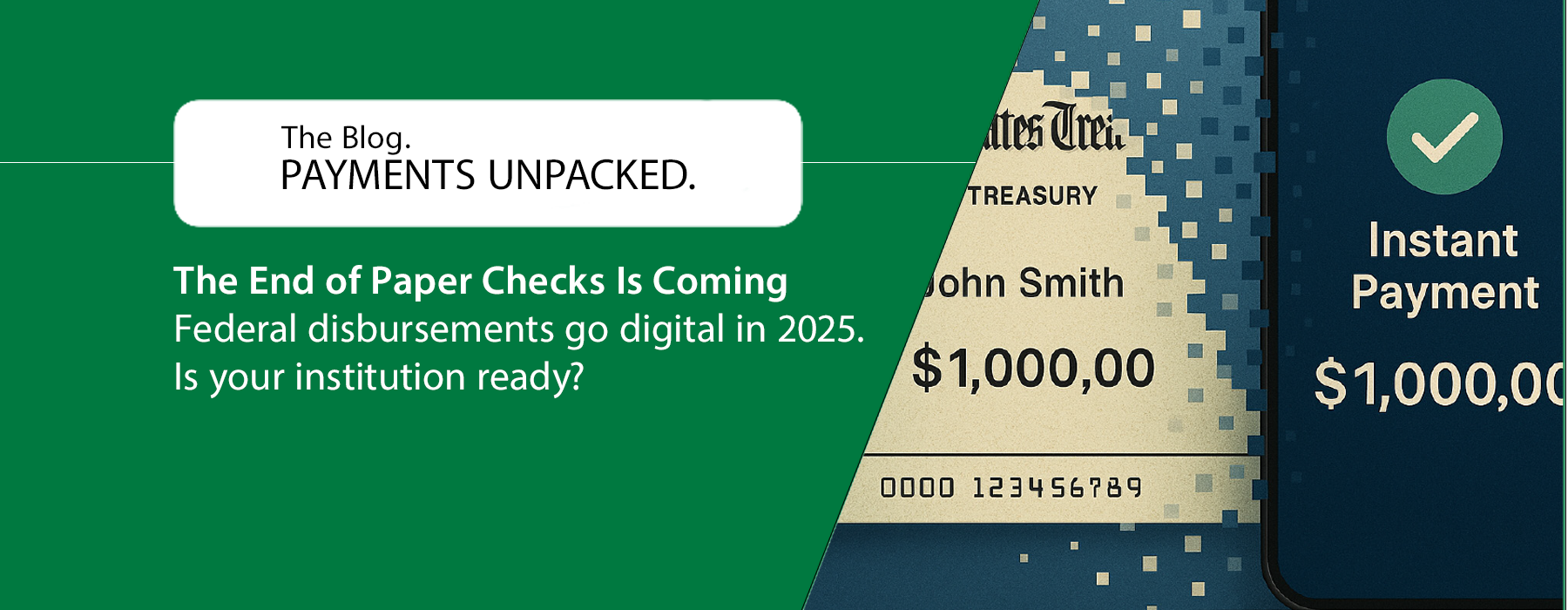 Blog 4 - The End Of Paper Checks